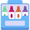 Art Supplies Coloring Drawing Icon