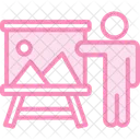 美術研修  アイコン
