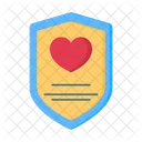 Artboard Copy Love Shield Icon