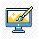 Arte Digital Icon