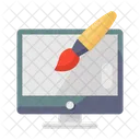 Arte Digital Arte Grafica Ferramenta Grafica Ícone
