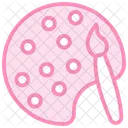 Arts Duotone Line Icone Icon
