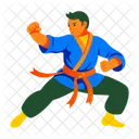 Artes Marciais Karate Profissional Ícone