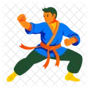 Artes Marciales Karate Profesional Icono