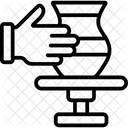 Elaboración de arcilla  Icono