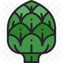Artichoke Vegetable Globe Icon