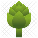 Artichoke Green Vegetable Icon