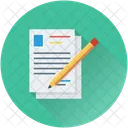 Article Writing Pencil Icon