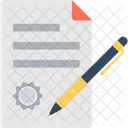 Article Content Writing Notes Icon