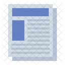 Article Newspaper News Icon