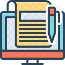 Article Newspaper Paragraph Icon