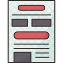Article Newspaper Publication Icon