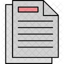 Article File Lab Icon