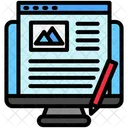 Article de blog  Icône