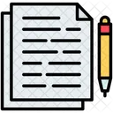 Article Pen Document Icône