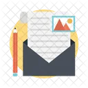 Content Marketing Advertising Icon