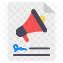 Article Marketing Content Marketing Content Production Icône