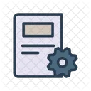 Setting Article Newspaper Icon
