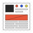 Article webpage template Icon