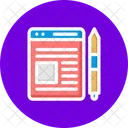 Article Writing Blog Writing Content Writing Icon