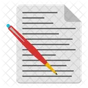 Article Writing Content Writing Copywriting Icon