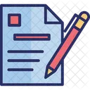 Article Writing Blogging Content Writing Icon