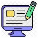 Article Writing  Icon