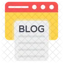 Article Writing Writing Content Writing Icône