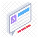 Article Writing  Icon