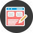 Article Writing Blog Writing Content Writing Icon