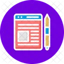 Article Writing Blog Writing Content Writing Icon