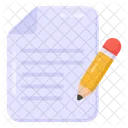 Article Writing Blogging Content Writing Icône