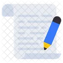 Content Writing Article Writing Blogging Icône