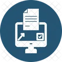 Article Writing Blogging Content Writing Icon
