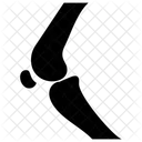 Articulacion De Gota Osteoartritis De Rodilla Rodilla Icono