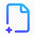 Articulo IA Escritor De IA Generacion De Contenido Icono