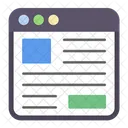 Noticias Periodico Medios De Comunicacion Icono