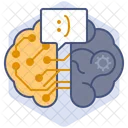 Artificial Intelligence Brain Icon