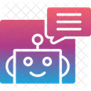 Artificial Bot Chat Icon