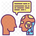Ibot Chat Human Artificial Bot Chat With Human Ai Bot Icon