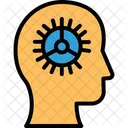 Artificial Brain Artificial Decisioning Artificial Intelligence Icon
