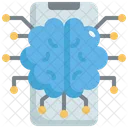 Artificial Brain Smart Brain Artificial Mind Icon
