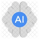 Artificial Brain Artificial Mind Artificial Intelligence Icon