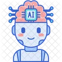 Artificial Brain  Icon