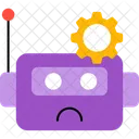 Artificial Intelligence Artificial Brain Configuration Artificial Settings Icon