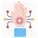 Artificial Hand  Icon