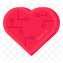 Artificial Heart Cardio Cardiology Icon