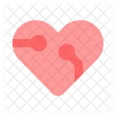 Artificial Heart Ai Icon