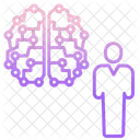 Ihuman Ai Brain Artificial Human Mind Artificial Human Brain Icon