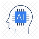Artificial Intelligence Ai Technology Symbol Intelligent Systems Icon Icon